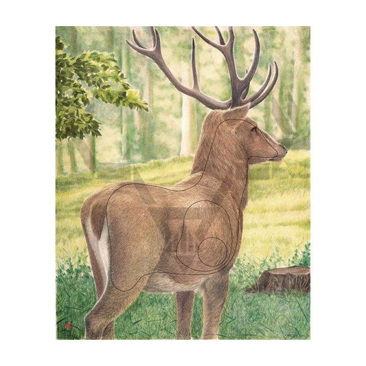 Archery board big deer 96x100 cm